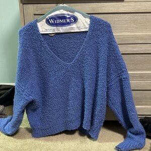 Purple free people sweater